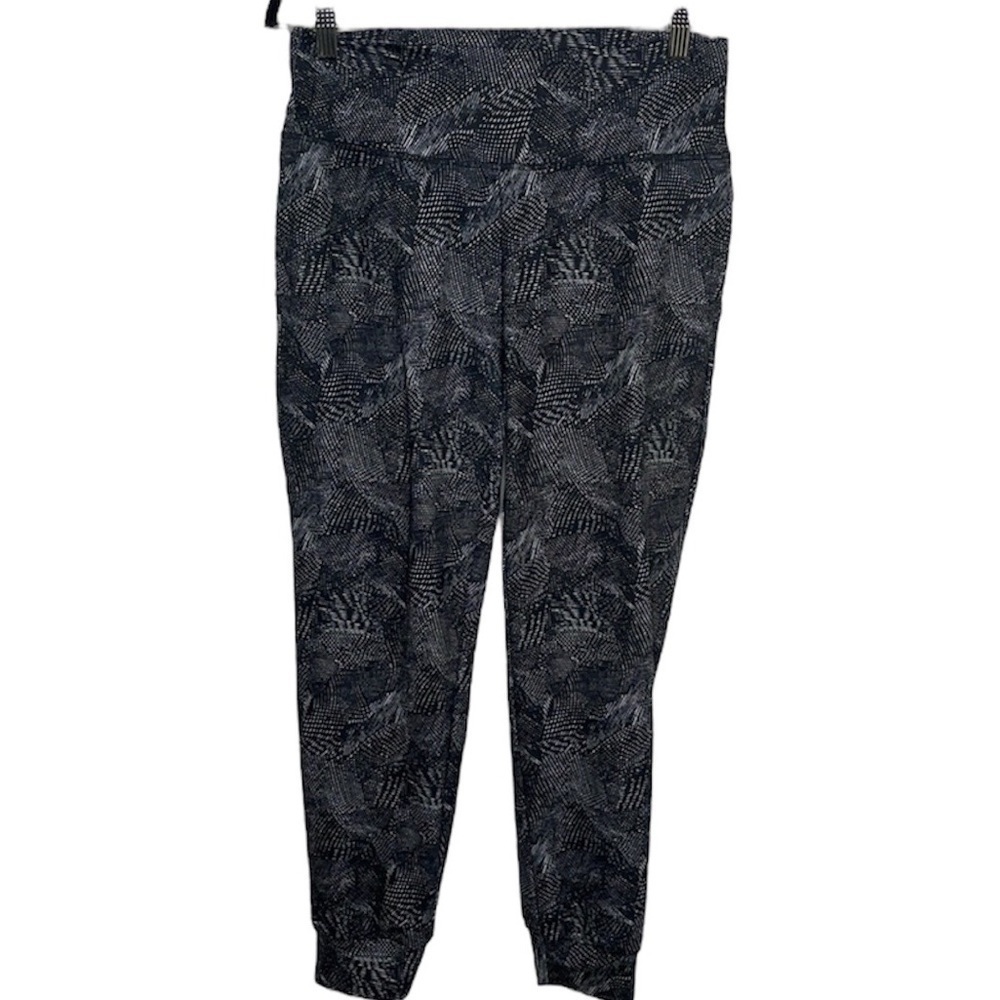 Rachel Zoe Black White Relaxed Fit Legging Joggers Sz S